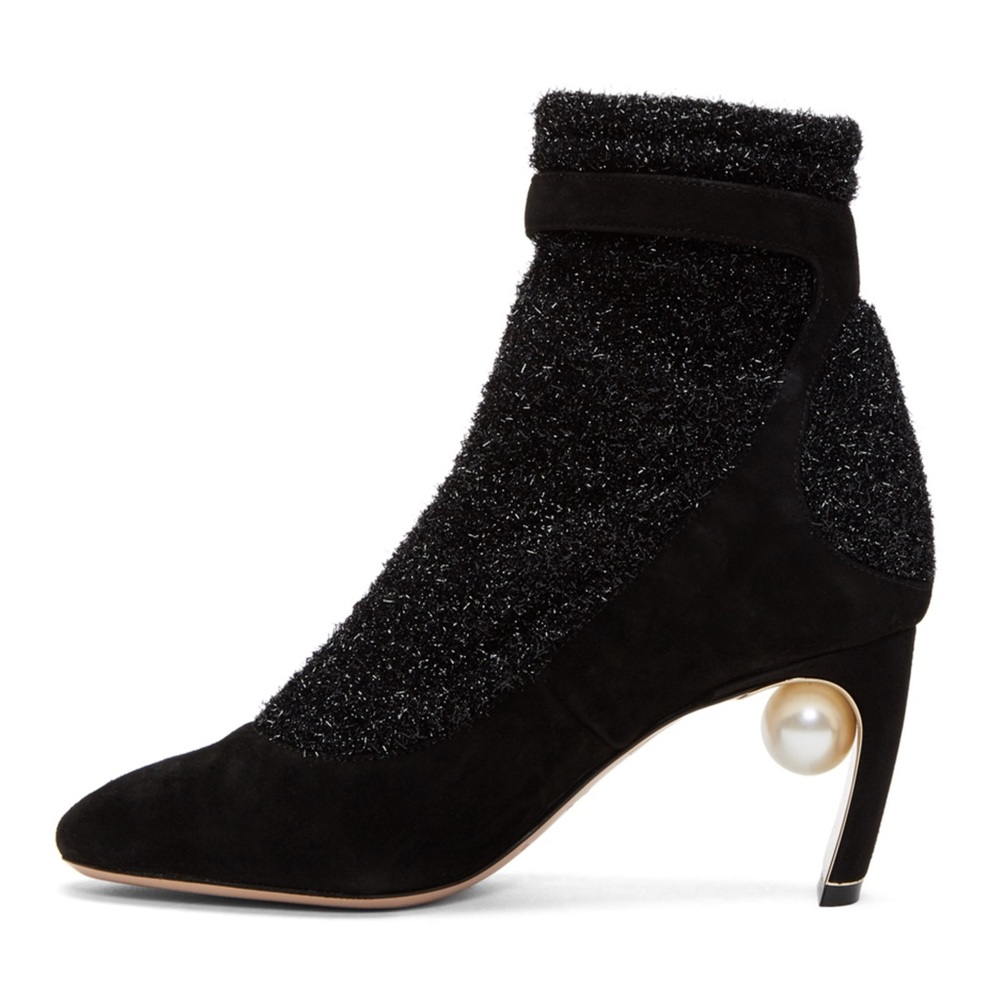 ❣️Nicholas Kirkwood
 Pearl Sock Boots